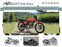 Tablet Screenshot of billscycleworld.com